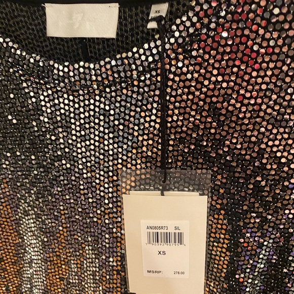 NWT|| 7 For All Mankind Sparkle Dress in size XS - Picture 8 of 10